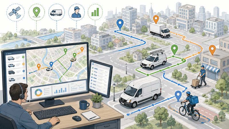 GPS-мониторинг служебных автомобилей и маршрутов сотрудников