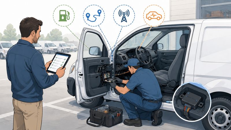 Проверка автомобиля перед установкой GPS-мониторинга