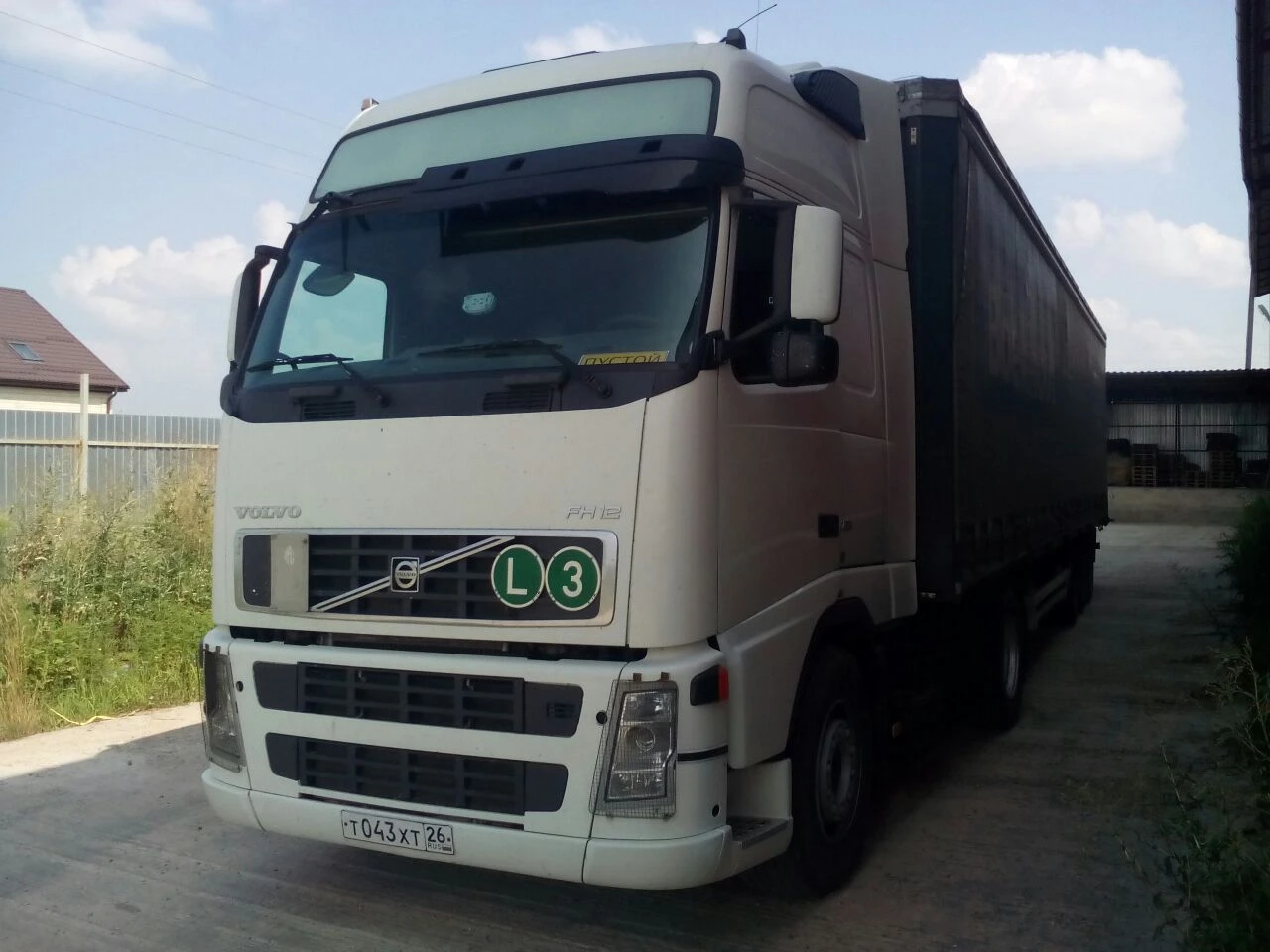 Установка  на Volvo FH12 2010 г.в.