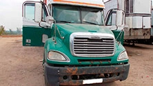 Установка  на Тягач FREIGHTLINER 2004 г.в.