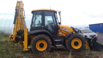 Пример установки ГЛОНАСС/GPS на экскаватор JCB